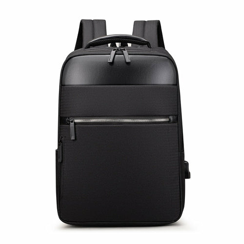 Mens Multifunction Waterproof Backpacks Large Capacity USB Charging